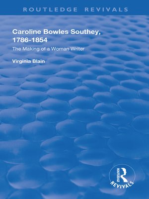 cover image of Caroline Bowles Southey